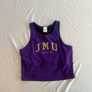Purple JMU Dukes Tank Top